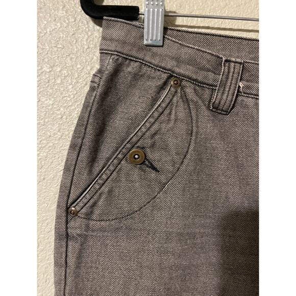 Liz Claiborne Tabitha Gray & Black Jeans - Women's Size 10 - Picture 3 of 7